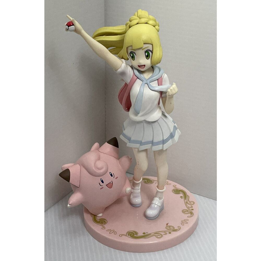 Pokemon Center Original Figure Come on! Lillie & Clefairy Pippi 1/8 Kotobukiya